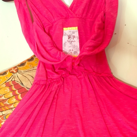 CCO Free People Corset Bust Soft Knit Dress - Picture 5 of 8